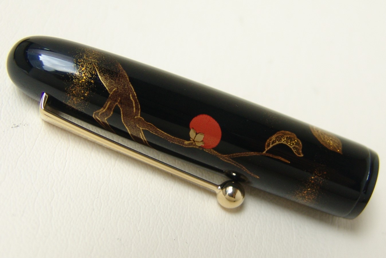 NamikiYukarisizePigeonandPersimmonFountainPen_H